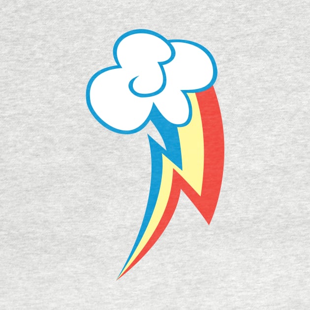 Rainbow Dash Cutie Mark Apparel by CanadianBacon